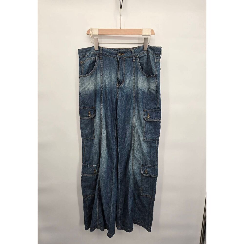 Jaded London Skater Cargo Jeans Size 32 NWT No Belt